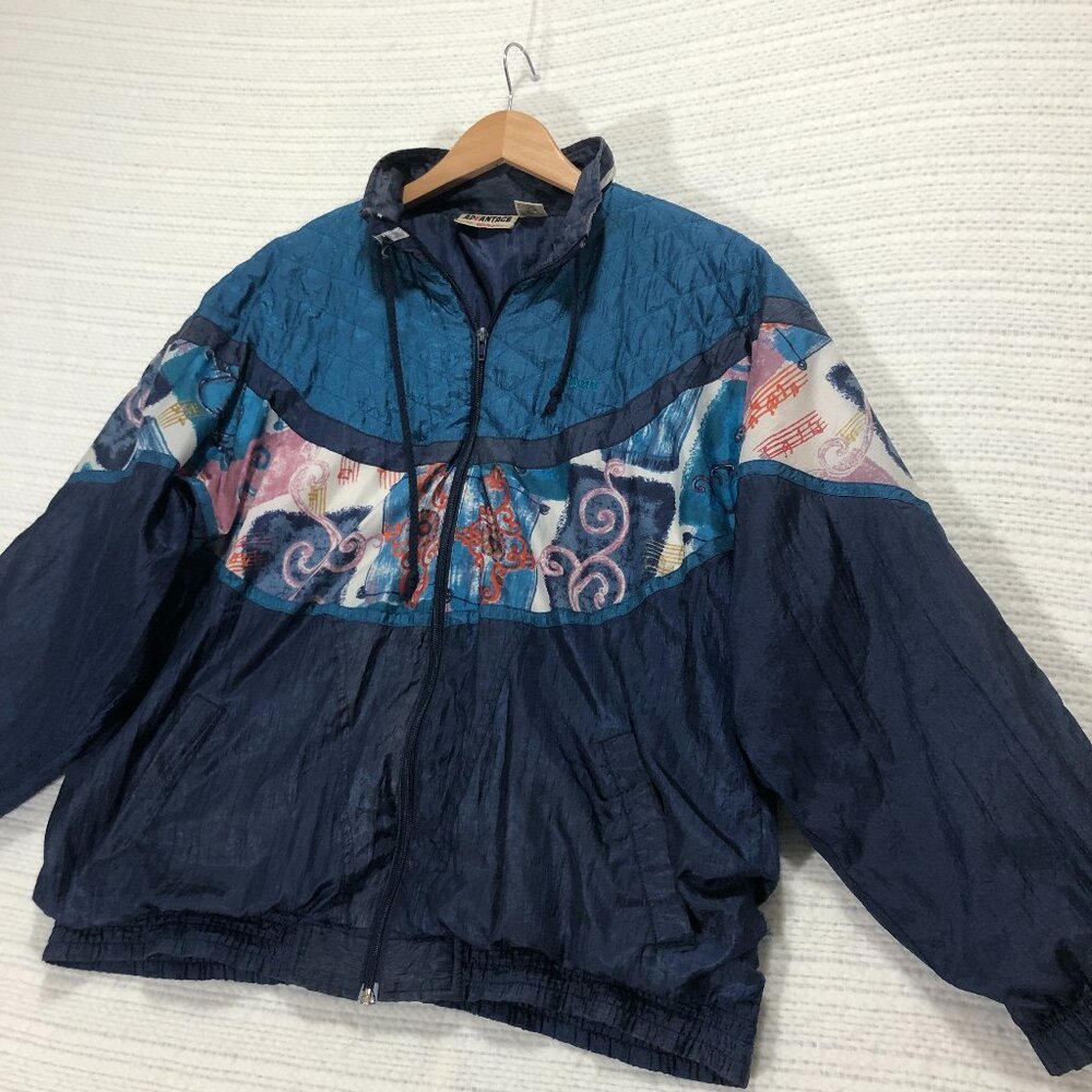 Vintage Wilson Advantage Athletic‎ Windbreaker Jacket Size Large